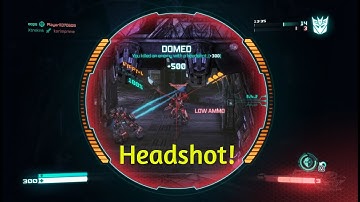 Transformers Fall Of Cybertron Overpowered Sniper!