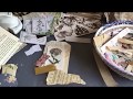 Making tags, pockets, envelopes and ephemera | using old book pages | part 2