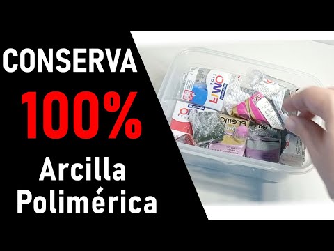 Vídeo: Como Armazenar Argila De Polímero