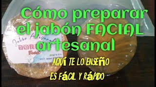 JABÓN FACIAL DE MIEL 🍯 / HAS TU PROPIO JABÓN ARTESANAL