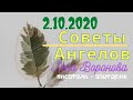 2 октября 2020/Советы Ангелов/Лена Воронова