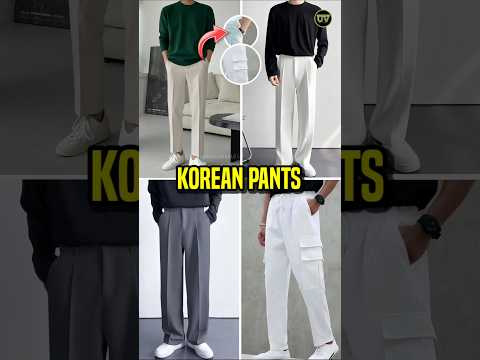 Amazing😍 Korean Pants 👖 With Links | #shorts #pants #mensfashion