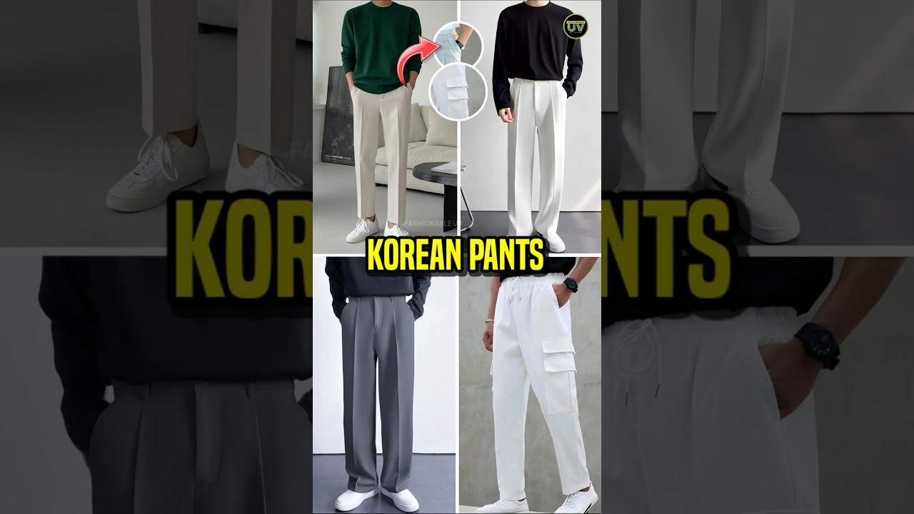 Amazing😍 Korean Pants 👖 With Links | #shorts #pants #mensfashion