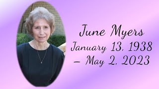 Celebration of Life for June Myers
