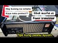 Live fet 4000.3 power amplifier naka protect dalawang channel tips kung panu ayusin part1