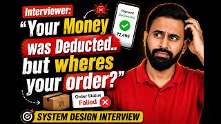 🤑 Payment Deducted But Order Failed 🤯 | Saga Pattern | Important Interview System Design Question 🚀