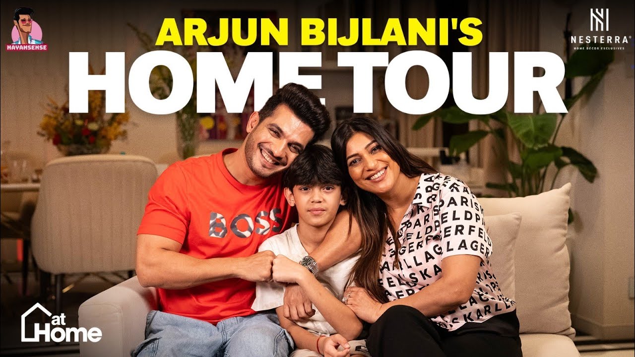 INSIDE Arjun Bijlani's Luxurious Mumbai HOME: Living room, Ayaan's room, Bedroom, Closet | At Home