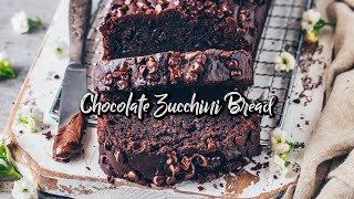 Chocolate Zucchini Bread * Recipe - vegan & easy