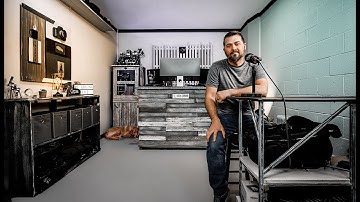 DIY Studio Home Office and Desk Tour — Work From Home Setup