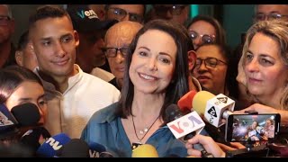 Maria Corina Machado oficializó su candidatura a la elección primaria de la oposición