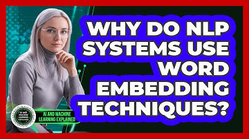 Why Do NLP Systems Use Word Embedding Techniques?