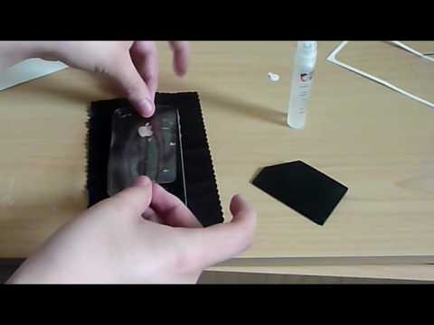 How to apply an Invisible Shield on the iPhone 4