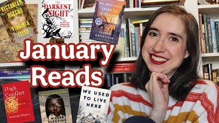 I Read 18 Books in January! | January Reading Wrap Up