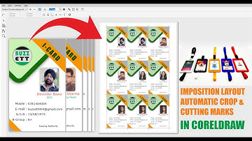 Imposition Layout | Automatic Crop & Cutting Marks | Coreldraw | BG Stuff