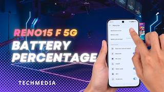 Show Battery Percentage on OPPO Reno15 F 5G Status Bar 🔋