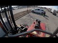 FIRST TIME ON A TRUCK MOUNTED FORKLIFT!