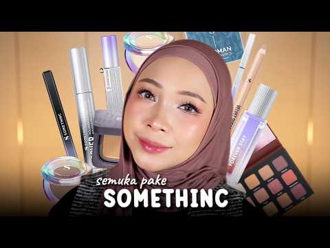 Auto Fresh & Flawless !! Somethinc Makeup Tutorial ! Simple & Soft for Beginners.