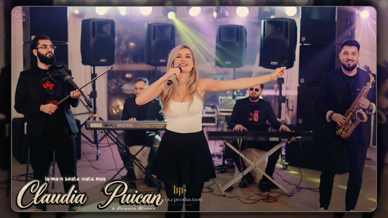 Claudia Puican și Formația Nicoară - Ia-mă-n brațe viața mea (LIVE 100% 2026)