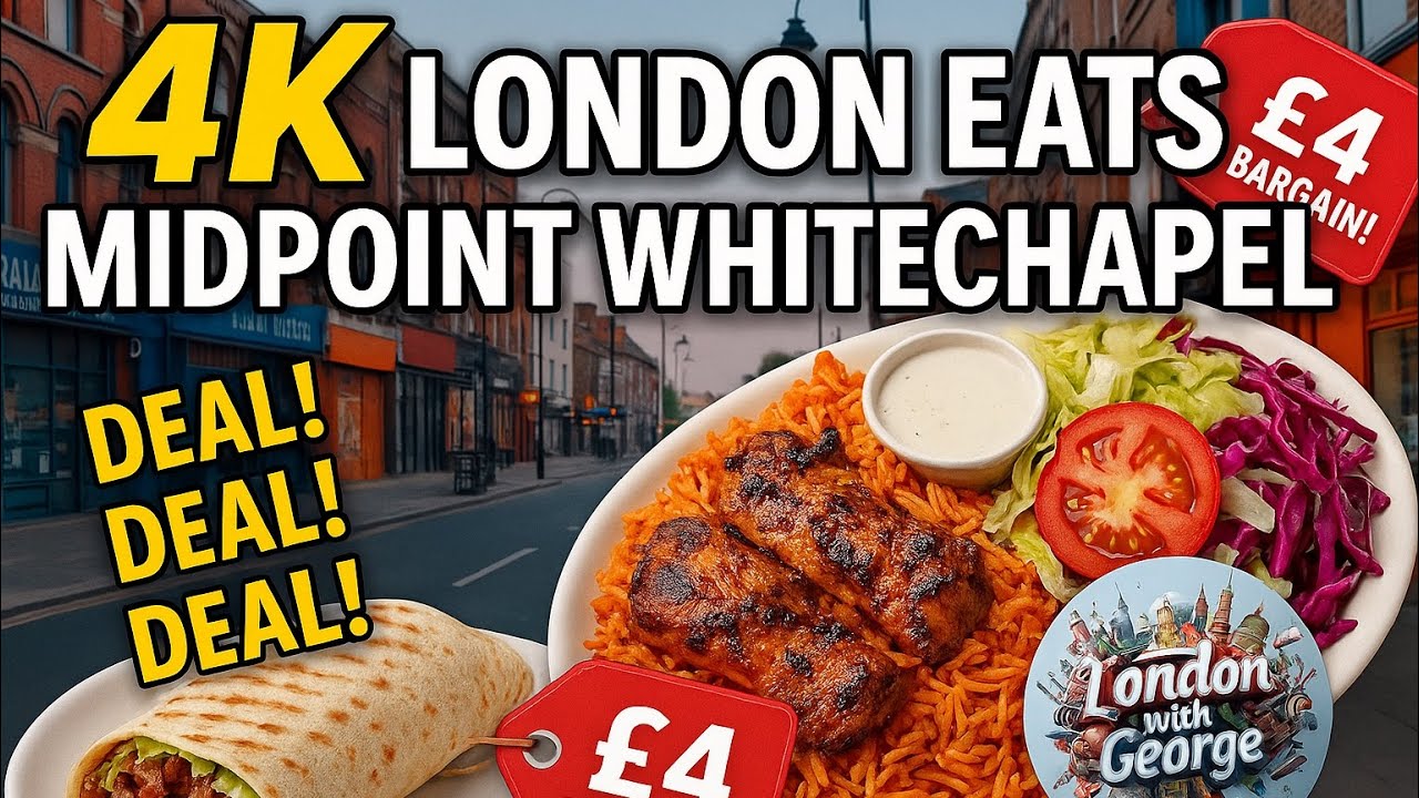 £4 Hot Plates?! Exploring Midpoint Restaurant on Whitechapel Road | East London Hidden Gem