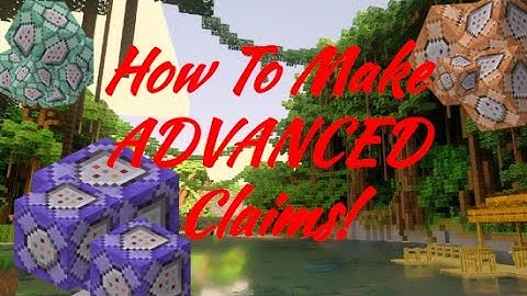 Minecraft Bedrock Commands: How To Make ADVANCED Claims!