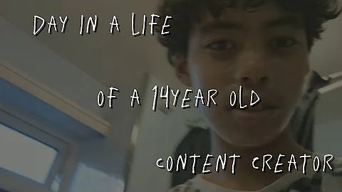 Day In a Life of a 14yo Content Creator...(School day)