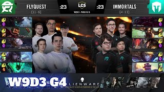 FlyQuest vs Immortals | Week 9 Day 3 S10 LCS Summer 2020 | FLY vs IMT W9D3