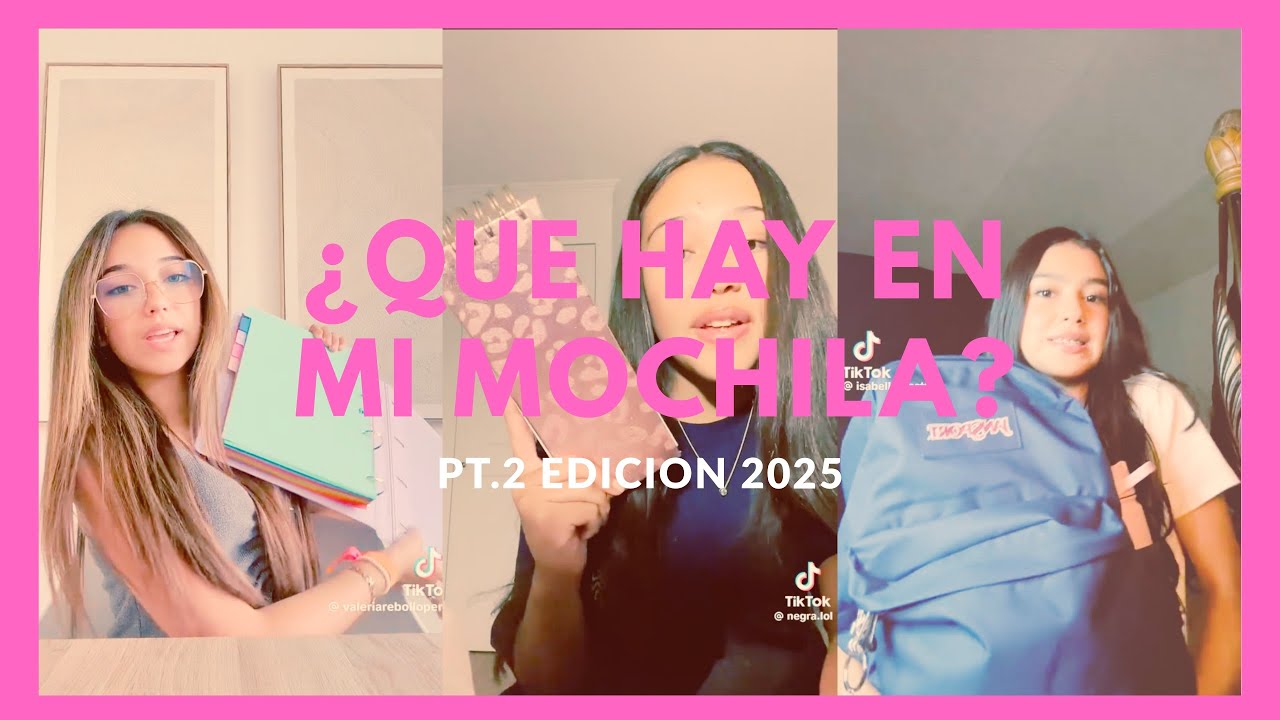 QUE HAY EN MI MOCHILA 🎒 2025 pt.2 |Funny Little Things