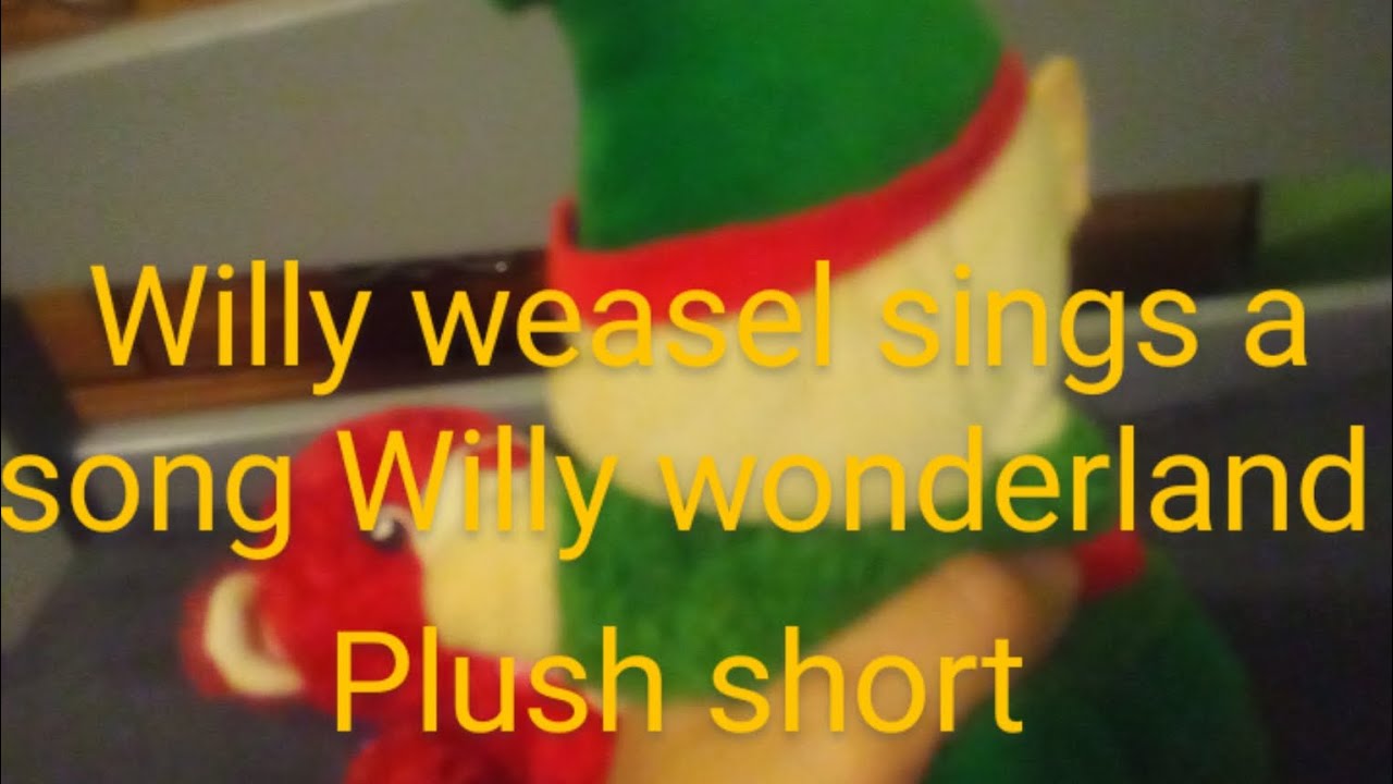 Willy's weasel sings a song Willy's wonderland plush short - YouTube