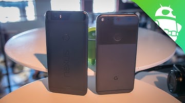 Google Pixel XL vs Nexus 6P First Look