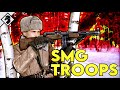 Stormtroopers sovitiques tactiques de mitraillette de la seconde guerre mondiale