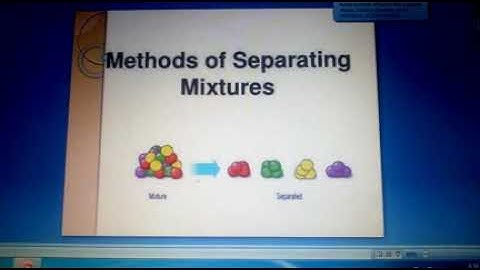 6th Std SCIENCE | Unit - III | Matter around us | separation of mixtures
