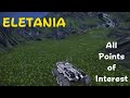 MASS EFFECT 1 (LE) - ELETANIA Map Locations (&amp; UNC: Lost Module) Walkthrough