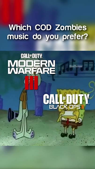 The BEST Call of Duty Zombies Music 🎵