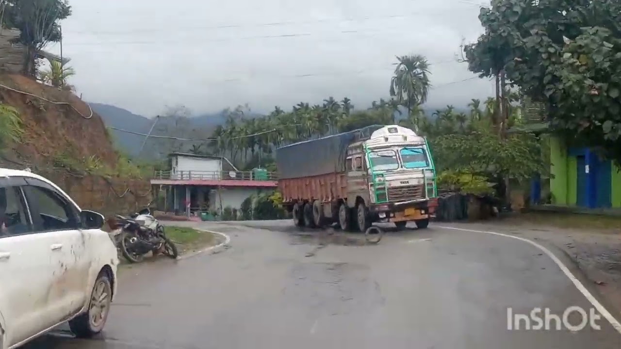 Changtongya Town to Tuli Town Nagaland Views 👍👍👍