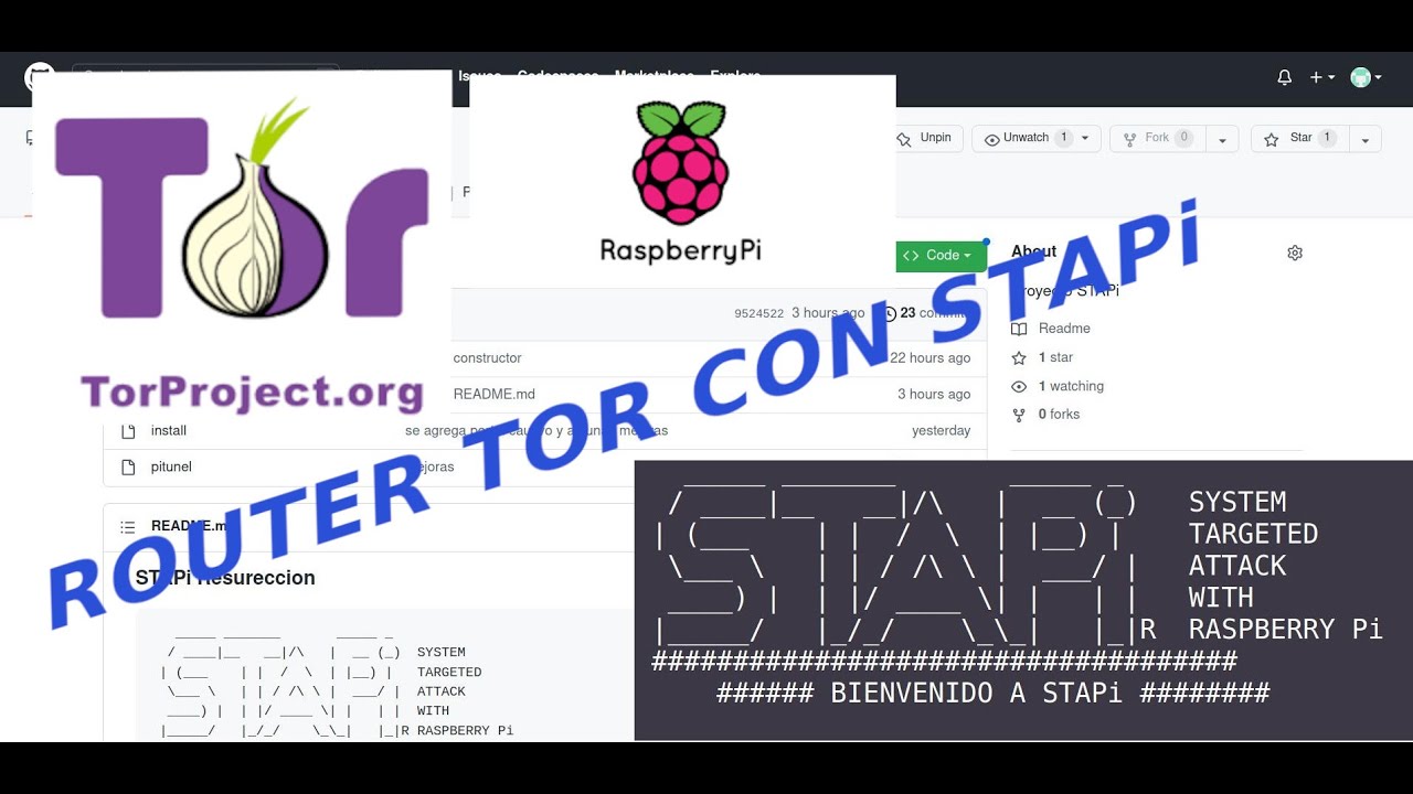 Stapi STAPi. Router TOR con tu Raspberry - YouTube