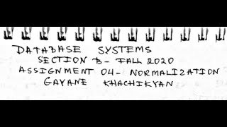 GAYANE KHACHIKYAN - DB ASSIGNMENT 4