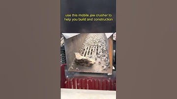 #waste #concrete #aggregate #crushing #jawcrusher  #concretecrusher #mobilejawcrusher #rockcrusher