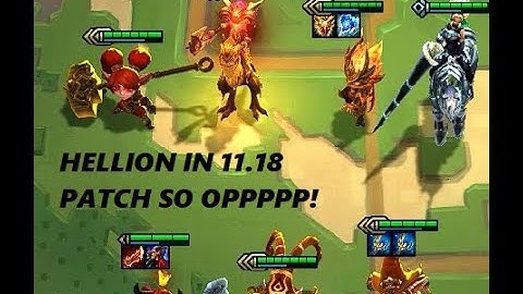 5⭐⭐⭐HELLION IN 1 GAME PATCH 11.18| TEAMCOMP | TFT | SET 5.5 | HELLION SO OP | HYPER ROLL HELLION