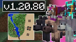 ¡TODO LO NUEVO GRAN actualización Minecraft Bedrock 1.20.80 OFICIAL MCPE 1.20.80 Nuevos Lobos