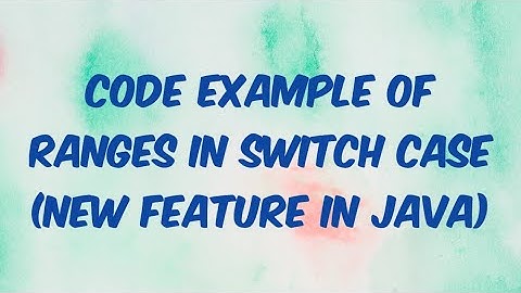 🔥latest java version released!! java24 features, range support in switch case with example #coding