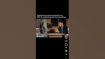 AI real time translation ( Chat GPT-4o)
