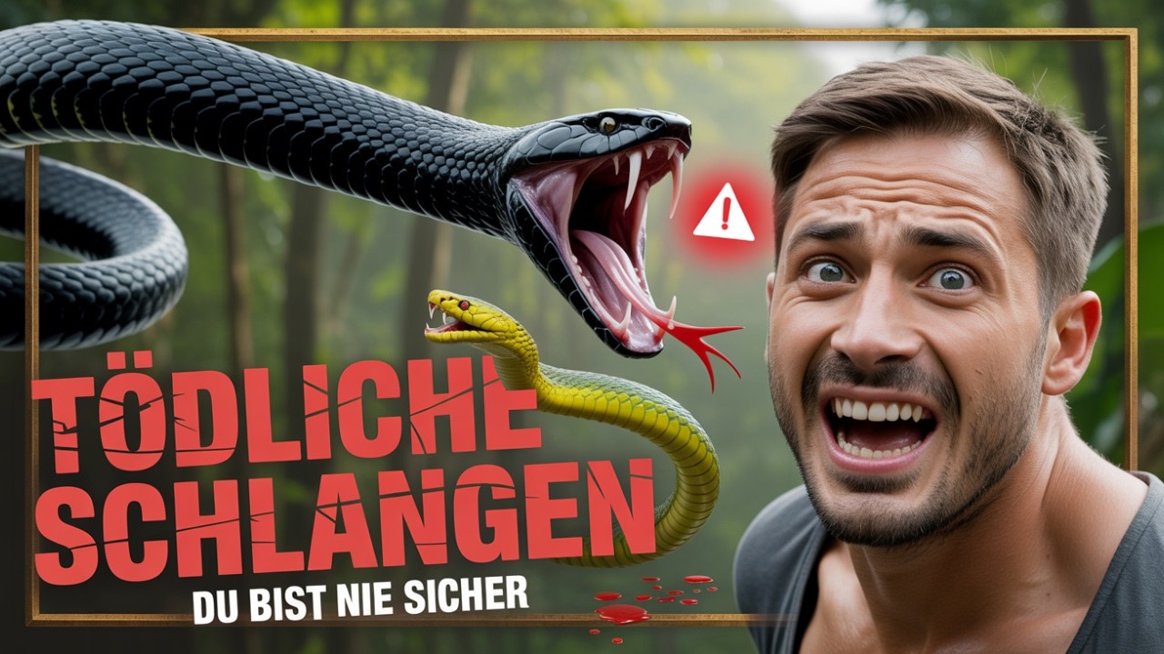 Top 10 Tödlichsten Schlangen der Welt – Du wirst Nr  1 nicht glauben!