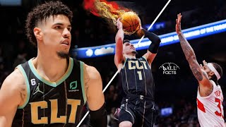 LAMELO 24 PTS 14 AST 44% 3PT VS RAPTORS (TRYING TO SAVE THE HORNETS 2ND HALF OF THE SEASON)