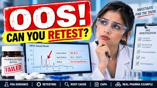 Information OOS Investigation in Pharma: FDA Rules, Retesting, Root Cause & CAPA Explained Update