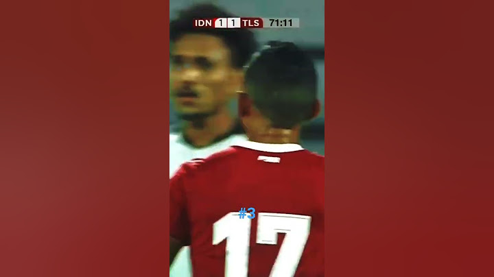 Highlight Timnas Indonesia VS Timor Leste