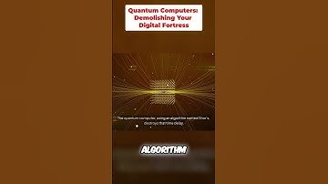 Quantum Computers: Demolishing Your Digital Fortress #shorts