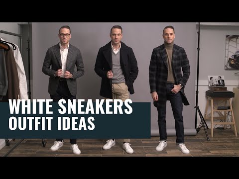 How To Wear White Sneakers For Men