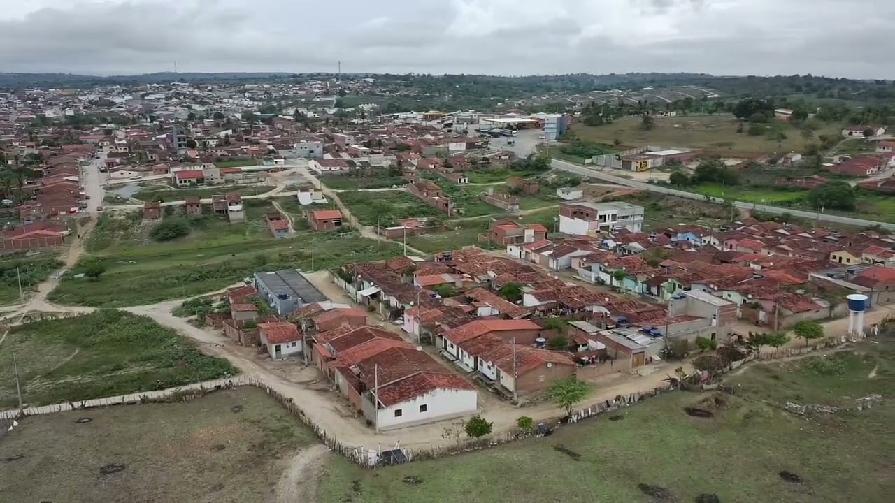 Vôo com drone bairro padre Cícero e lagoa do mato município de Remígio pb 