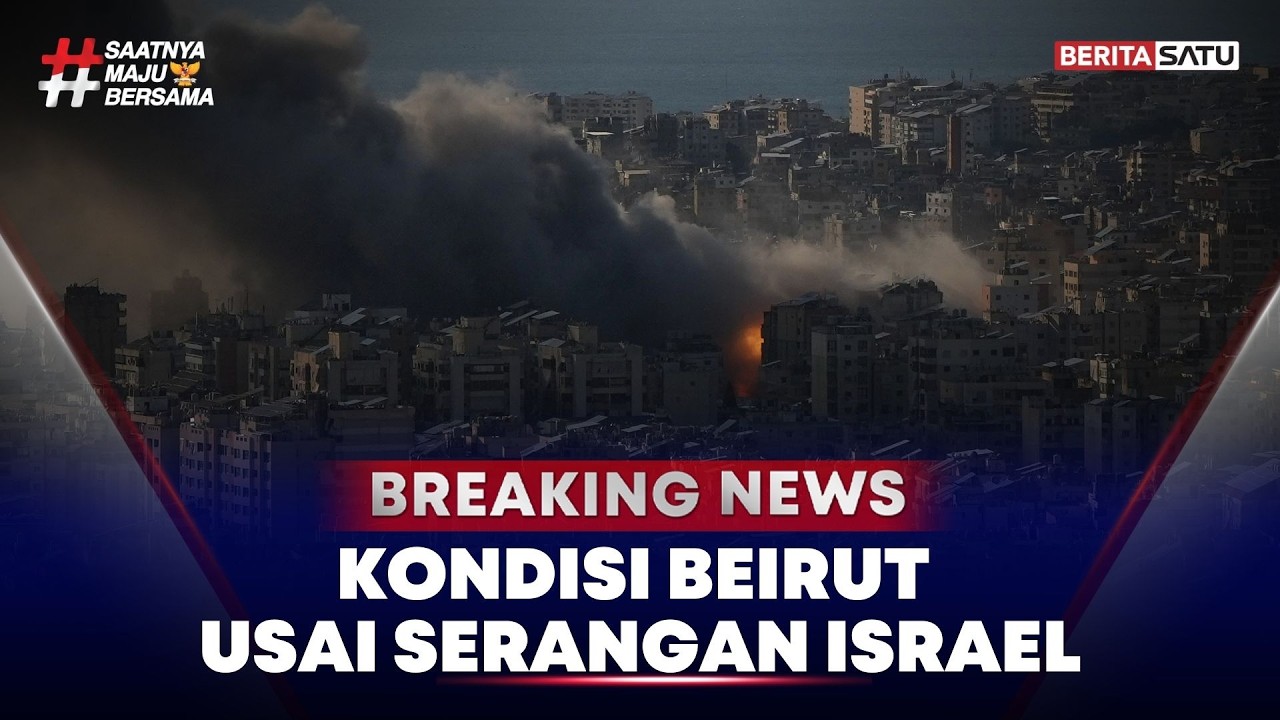 🔴 Breaking News | Serangan Israel Ke Beirut Lebanon