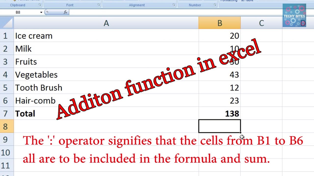 how-to-make-addition-in-excel-addition-in-excel-excel-tutorial-formulas-learn-excel-youtube